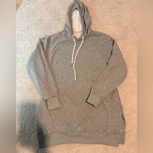 NWOT Women’s Warmy Long Tunic Gray Hoodie. Super comfortable and warm! Medium.